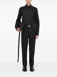 Брюки строгого кроя Jil Sander, черный - фото 2