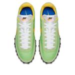 Кроссовки waffle racer 'green nebula' Nike, желтый - фото 4