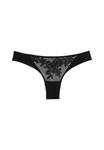 Трусы Yamamay Thong, Black Floral/Black - фото 6