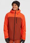 Куртка для сноуборда O'Neill Snowboard jacket, Flame Colour Block/Orange - фото