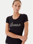 Футболка regular fit W5YI16 J1314 Guess, чёрный - фото 4