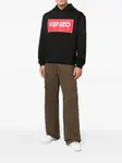 Худи с логотипом KENZO, черный - фото 2