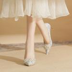 Ainer cat Slim Heel High Heels 6cm женские Ainer-cat, champagne - фото 9