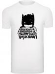 Футболка F4NT4STIC DC Comics Batman Always Be Yourself, белый - фото
