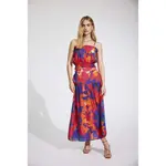 Юбка Only Celia Flowy Midi, разноцветный - фото