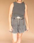 Шорты Shaylee в сером оттенке Mustard Seed, серый - фото