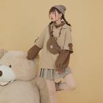 Свитшот женский SNBL, Сумка для покупок коричневый - фото 10