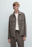Куртка Massimo Dutti Summer jacket, Light Brown - фото