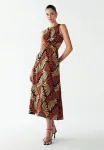 Платье-Миди revival Willa, Golden Leaf - фото 2