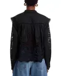 Блузка Ришилье Farm Rio, черный - фото 3