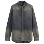 Джинсовая рубашка Fogpocket Rick Owens, Dark Dust - фото