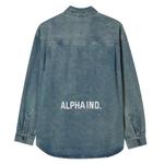 Alpha Industries Мужская синяя рубашка - фото 2