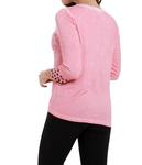 Топ в горошек с V-образным вырезом цвета коралла ANGEL - фото 2