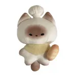 Милые плюшевые кошки в виде хлебных булочек 15см Abay - фото 3