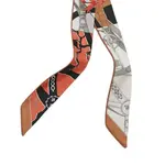 HERMES Шелковый  платок Multicolor - фото 6