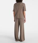 Футболка из кашемира и шелка Cecelia Lisa Yang, Nougat - фото 3