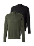 Свитер JACK & JONES JACK & JONES JJEEMIL, Olive/Black - фото