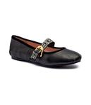 Кожаные балетки беатрис Coccinelle, черный - фото