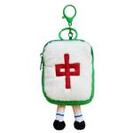 X3COMMUNE Плюшевый кулон Prosperity Red Mahjong Dolls высотой 13 см - фото 5