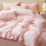 LUOLAI HOME Комплект постельного белья, 200 см, 4 предмета - фото 10