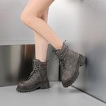 Ботинки Martin женские серый Eblan - фото 6