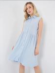 Платье-рубашка Bigdart, светло-голубой - фото