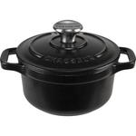 Chasseur Braeter 10см круглый черный матовый, чугун 0,35л - фото