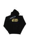 Золотой худи с логотипом Star Wars, черный - фото 2