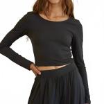 Топ Финли черный By Together - фото 2