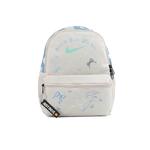 Nike Тканевый рюкзак женский серо-белый - фото