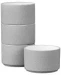 Мини-Миски Colortex Stone Stax, набор из 4 шт. Noritake, grey - фото