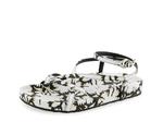 Сандалии Aerosoles Leera Platform Sandal, Off White/Black Floral Print - фото 7
