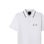 ARMANI EXCHANGE Белая поло для мужчин - фото 6