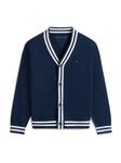 TOMMY HILFIGER Кардиган 'VARSITY' в темно-синем цвете - фото