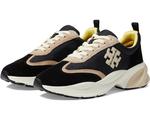 Кроссовки Tory Burch Good Luck Trainer, цвет Black/Cream/Black - фото