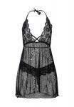 LingaDore Пеньюар в черном цвете - фото