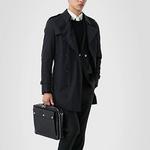 Тренчкот мужской темно-синий Burberry, темно-синий - фото 4