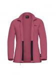 Флисовая куртка розового цвета Jack Wolfskin - фото 3