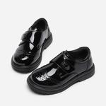 Annil Детские кожаные туфли черные - фото 4