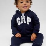 Толстовка с капюшоном и ушками Gap, синий - фото