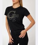 Футболка Guess Jeans Regular Fit с логотипом, черный - фото 4