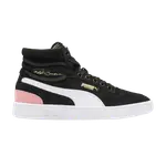 Кроссовки Wmns Ralph Sampson Mid Suede Puma, черный - фото