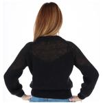 Джемпер Pinko с круглым вырезом, черный - фото 3