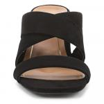 Босоножки на каблуке Merlot Vionic, black suede - фото 2