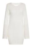 Платье ebeeza Knitted dress, цвет Wool white - фото