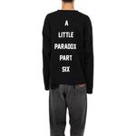 Cat print Cotton Sweatshirt Maison Mihara Yasuhiro, черный - фото 4