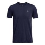 Футболка vanish elite seamless t-shirt 'midnight navy' Under Armour, синий - фото