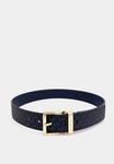 Ремень MICHAEL Michael Kors REVERSIBLE, Navy/Dark Blue - фото 6