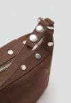 Сумка Mango STUDDED, Brown - фото 3