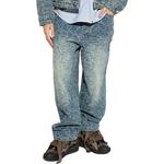 Прямые брюки A BATHING APE, синий - фото 5